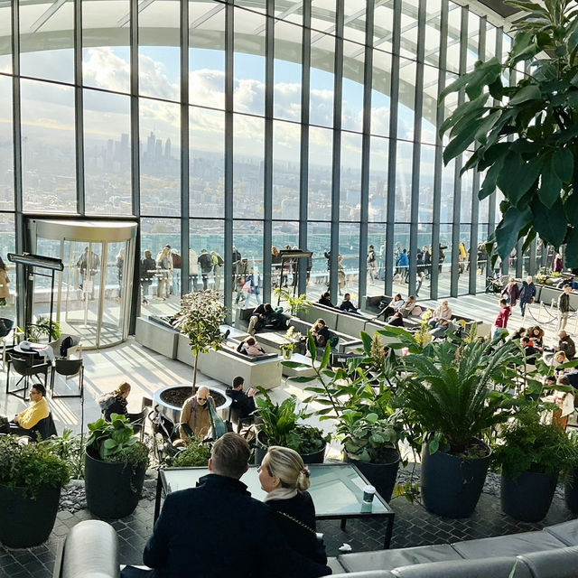 런던 여행 필수 코스, 스카이가든 !