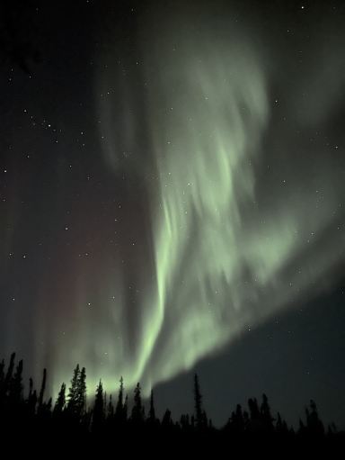Xác suất nhìn thấy cực quang trong thời gian lưu trú dài ngày ở Yellowknife