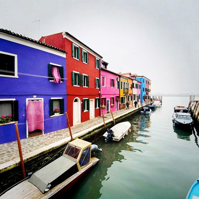 Colored Houses of Burano, Italy