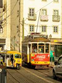 The transportation in Lisbon Portugal 🇵🇹