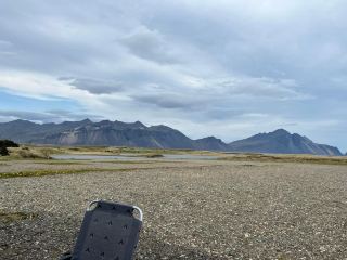 Gorgeous location for camping in Iceland 🗺️
