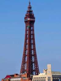 The beautiful Blackpool Tower and sky wheel