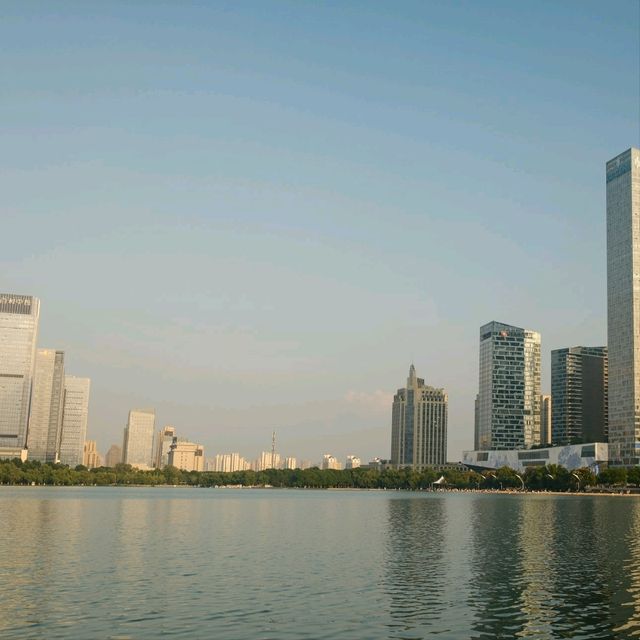 East Part of Swan Lake, Hefei 🌅🌊