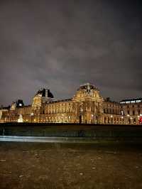 Where Paris Glows: Palais Royal & Louvre Pyramid at Night 🇫🇷