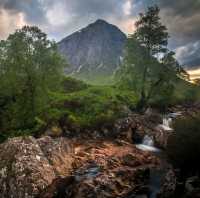 Scotland's Glencoe Mountains