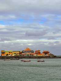 難怪李現專門來這座海上寺廟