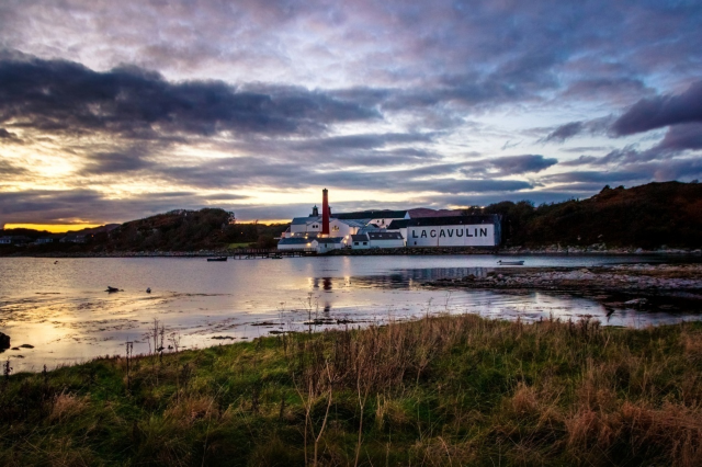 Sample whisky at the stunning Isle of Islay