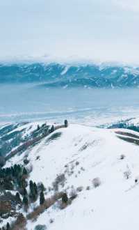 冬遊那拉提，滑雪美好時光
