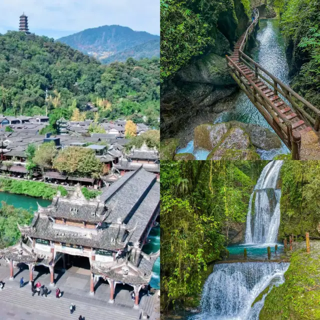 Enjoy the surroundings of Chengdu, Qingcheng Mountain and Dujiangyan