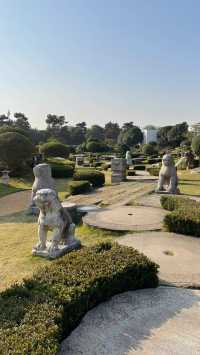陝西西安唐苑新中式打卡地園林公園