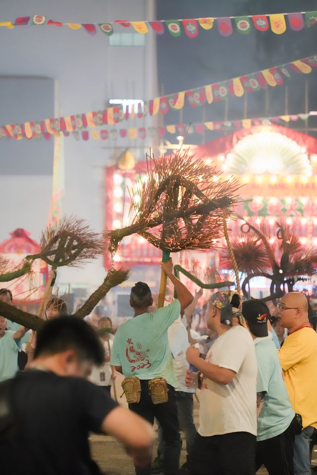 香港大坑舞火龍現場真的太震撼了！！