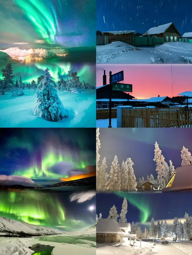Mohe, Harbin - The only place in China where you can see the aurora borealis!