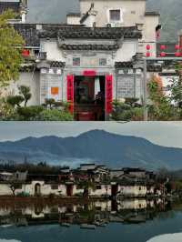 終於！我來到了水墨畫古村落一徽州宏村