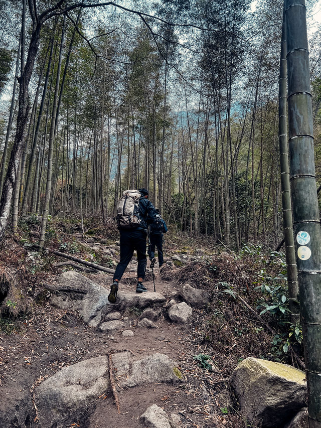 低溫下雨冬天該如何反穿拿下武功山｜徒步