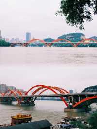 柳州旅遊|江濱公園|老城區的靚麗風景線