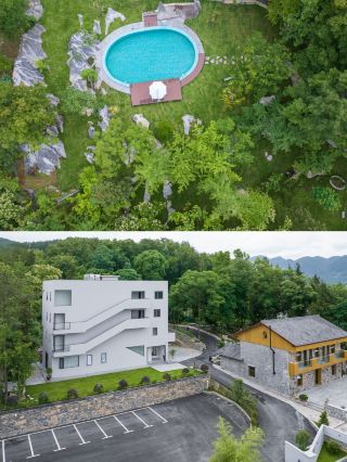 恩施地心谷發現寶藏森系泳池美宿
