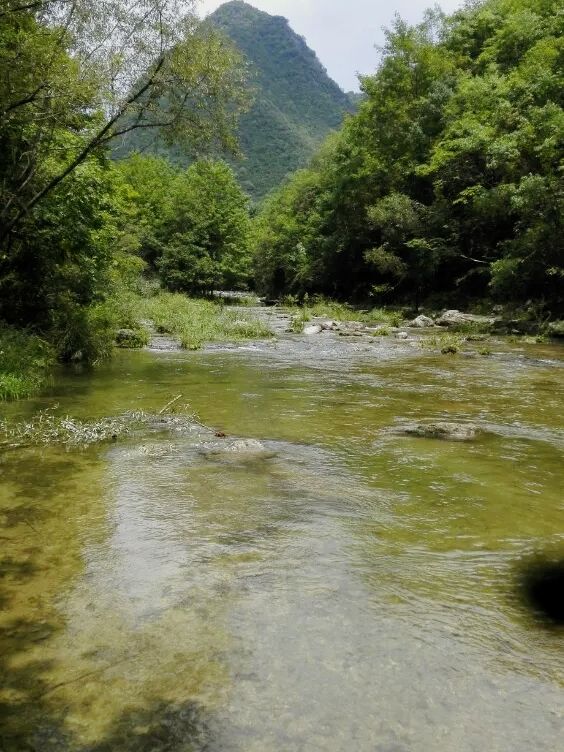 鄂西北的“九寨溝”--鄖西五龍河
