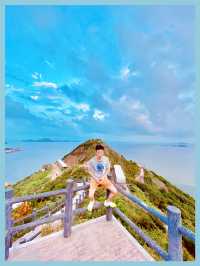台州旅行站在高山尽收石塘这一刻属于我