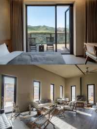 藏於黃河邊上沙漠裡的野奢酒店。