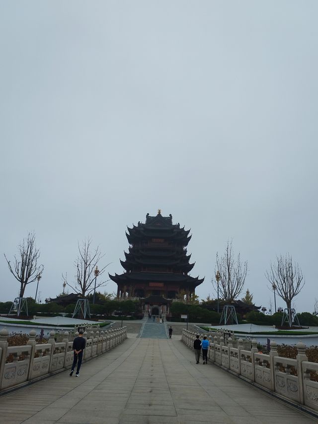 樓台煙雨中——重元寺。