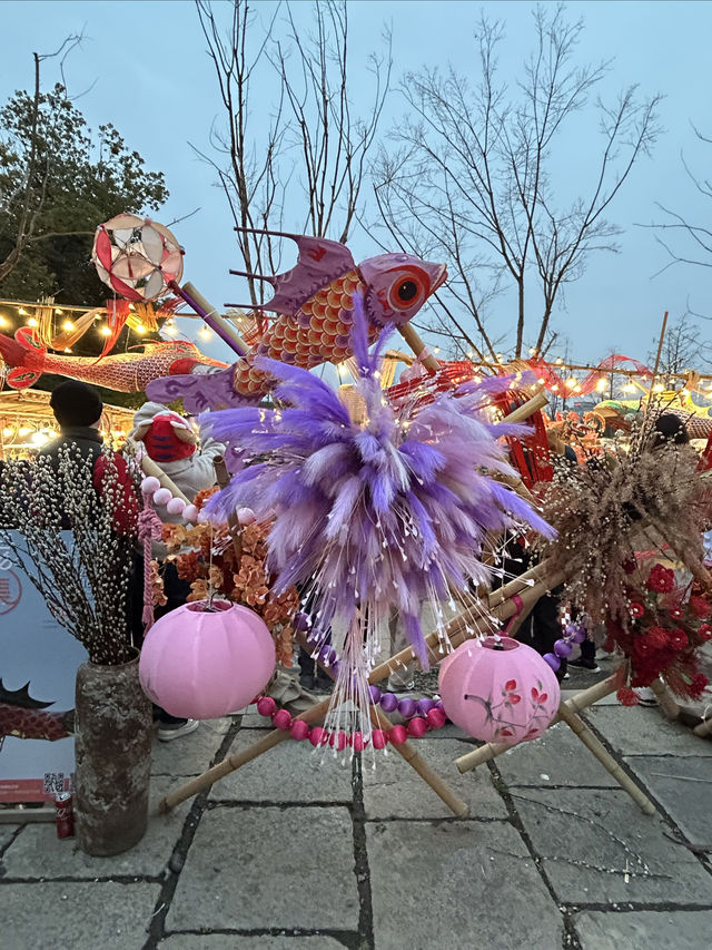 蟠龍天地｜免費逛水集·廟會賞花燈，年味十足，快來吧