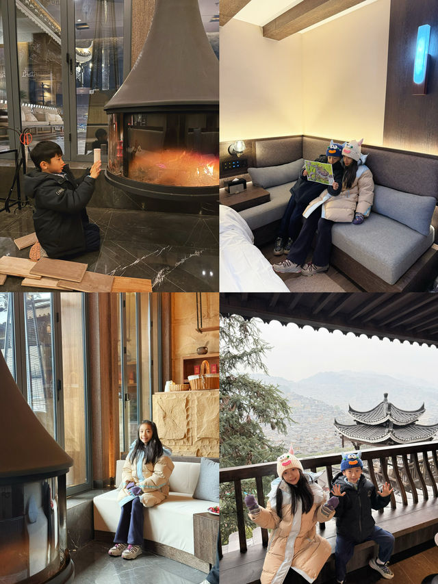 這家民宿讓我看到千戶苗寨的萬家燈火