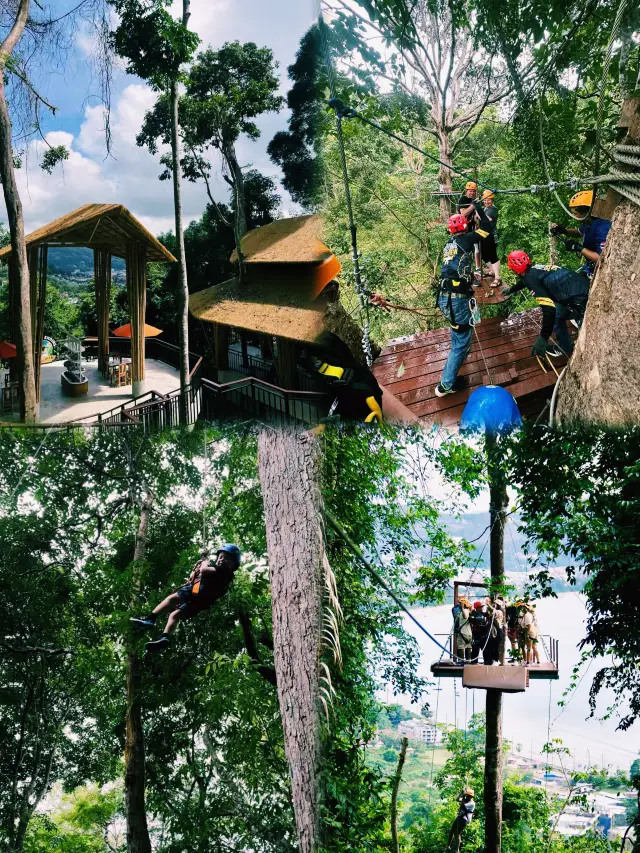 Phuket Jungle Zipline Adventure: Soar Through an Emerald Wonderland