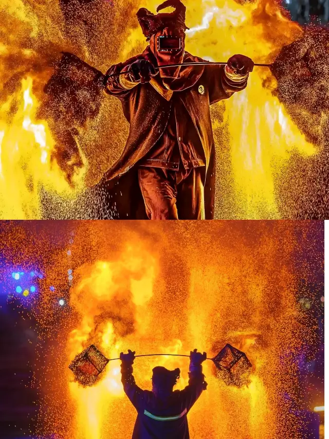 Qingming Riverside Landscape Garden | Iron flower shows are a unique Chinese romance