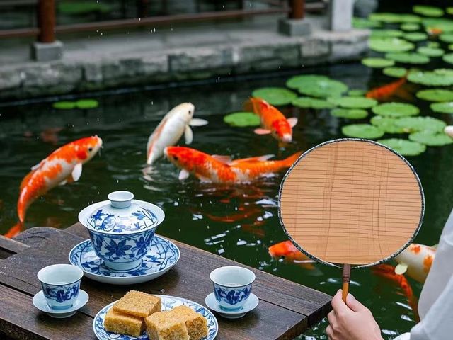曾趙園臨水茶座丨江南詩意慢生活