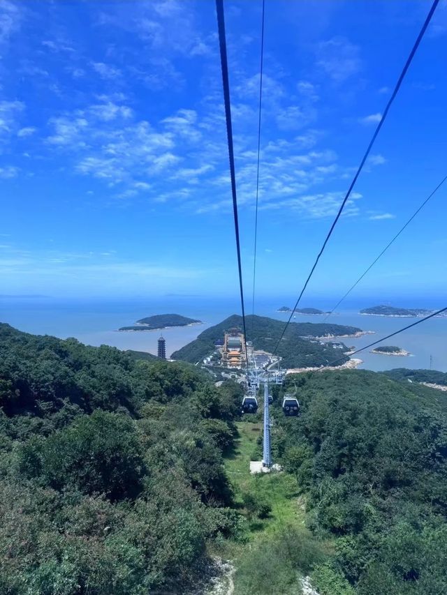 把所有的煩惱都扔進朱家尖的海裡