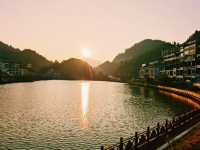 廣西壯族自治區著名景點：山水瑤城景區。適合拍照打卡、週末閒暇度假地！ 