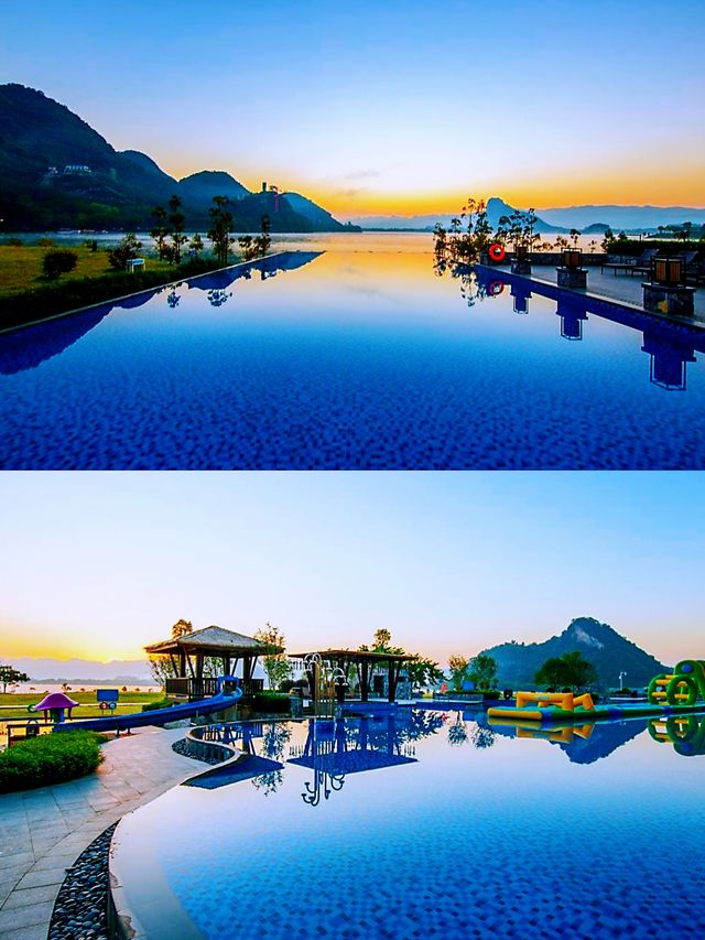 清遠天鵝湖寶晶宮住在風景裡很治癒