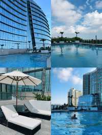 面向珠澳大海嘅珠海海灣大酒店 好chill嘅一日