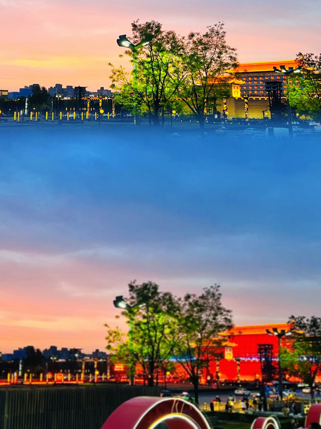 🌆✨ Xi’an City Wall After Dark – A Night to Remember!