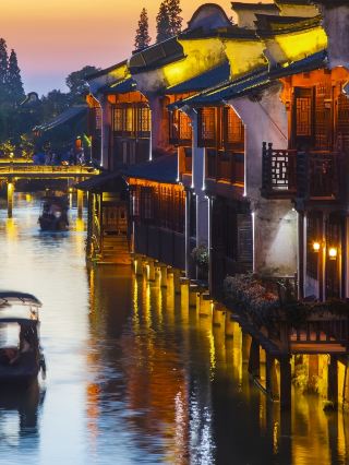 Tong'an Inn in Wuzhou       Stayed in an ink painting!