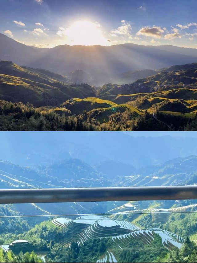 梯田之巔，躺睇日出美景！