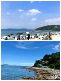 大梅沙海濱公園超靚，但真心唔建議8月去，因為........