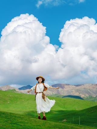 สัมผัสความอิสระแห่งสายลมในทุ่งหญ้าภูเขา Qilian