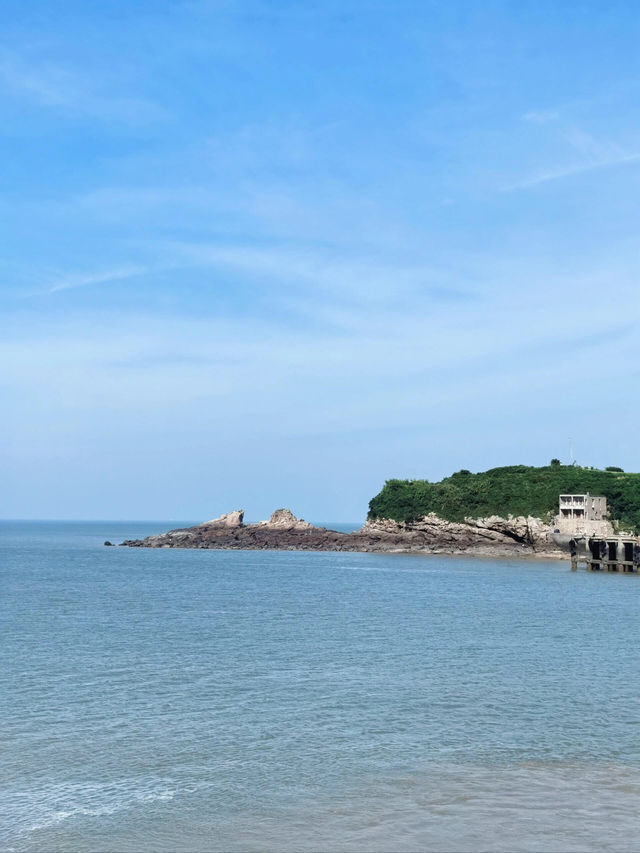 江浙滬2日1夜親子遊日記｜溫嶺嘅海，比想像中更藍！
