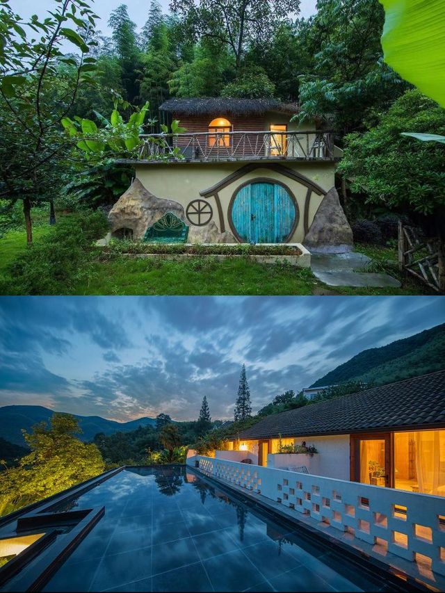 安吉逸而驛，躺看山景享悠閒