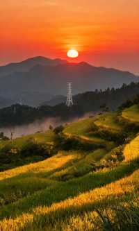 天台山秋色已封神