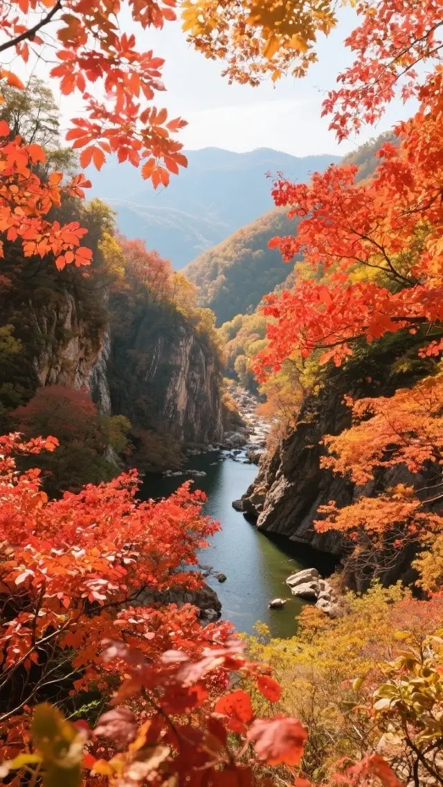 Benxi, Liaoning, a fairy tale world in autumn!