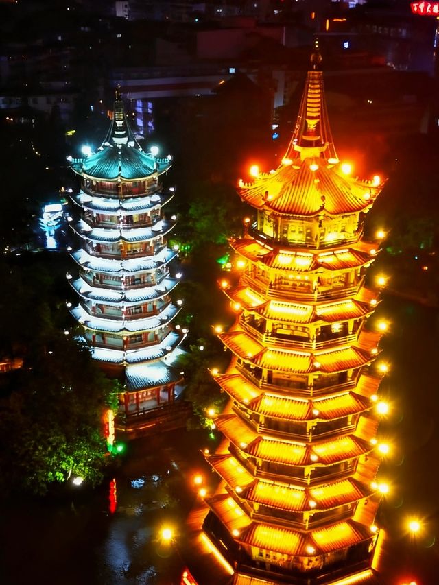桂林隱秘角落|在日月雙塔下,我找到了治癒內心的力量 桂林隱秘角落|在日月雙塔下,我找到了治癒內心的力量