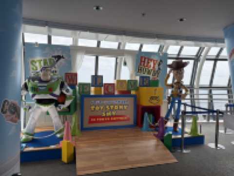 Disney themed Skytree! You can’t beat the views and the cuteness 🤩 👽  🗼 