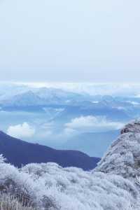 24年千佛山下雪後美哭了！絕美霧淞仙境快來打卡