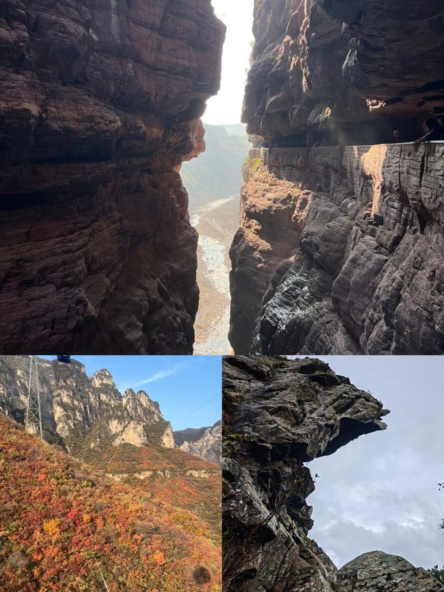 秋冬去雲臺山！在紅石峽賞秋，於茱萸峰遇雪