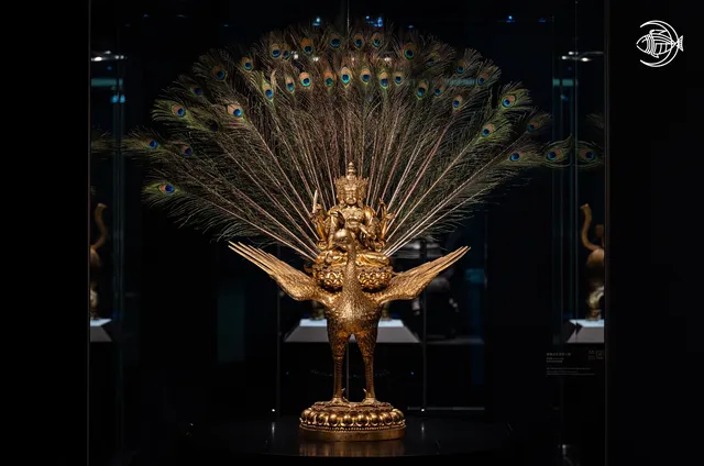 孔雀明王 上海博物館宋元明清銅器展