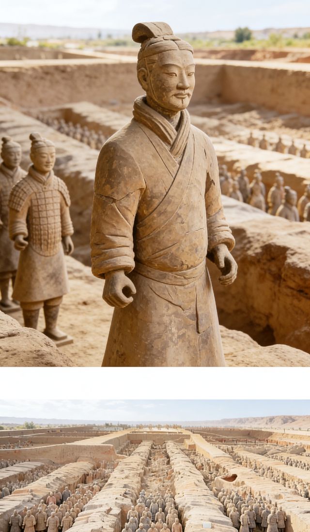 打卡孫楊到訪秦俑坑 一俑一姿皆是千年傳奇 打卡孫楊到訪秦俑坑 一俑一姿皆是千年傳奇