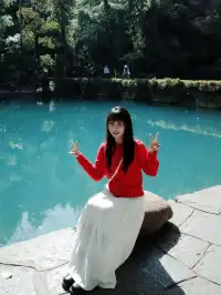 11月底荔波小七孔 | 上帝打翻的藍綠調色盤