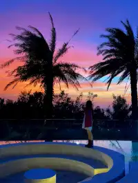 裸辭旅行第二站|被北海的晚霞狠狠治癒